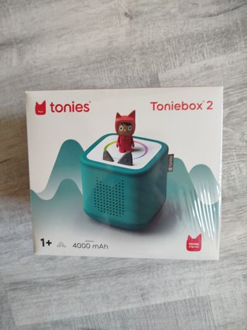 Toniebox2 vert océan Tonie box neuve scellée
