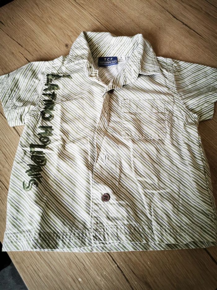 Chemise manches courtes