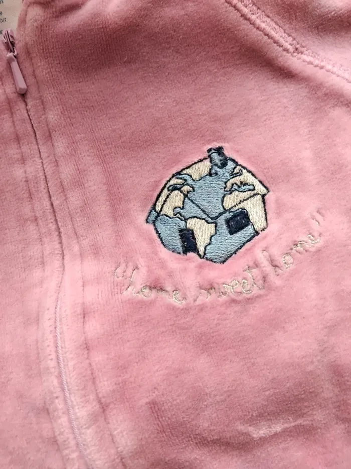 🐦 pyjama fille 12 mois rose - photo numéro 2
