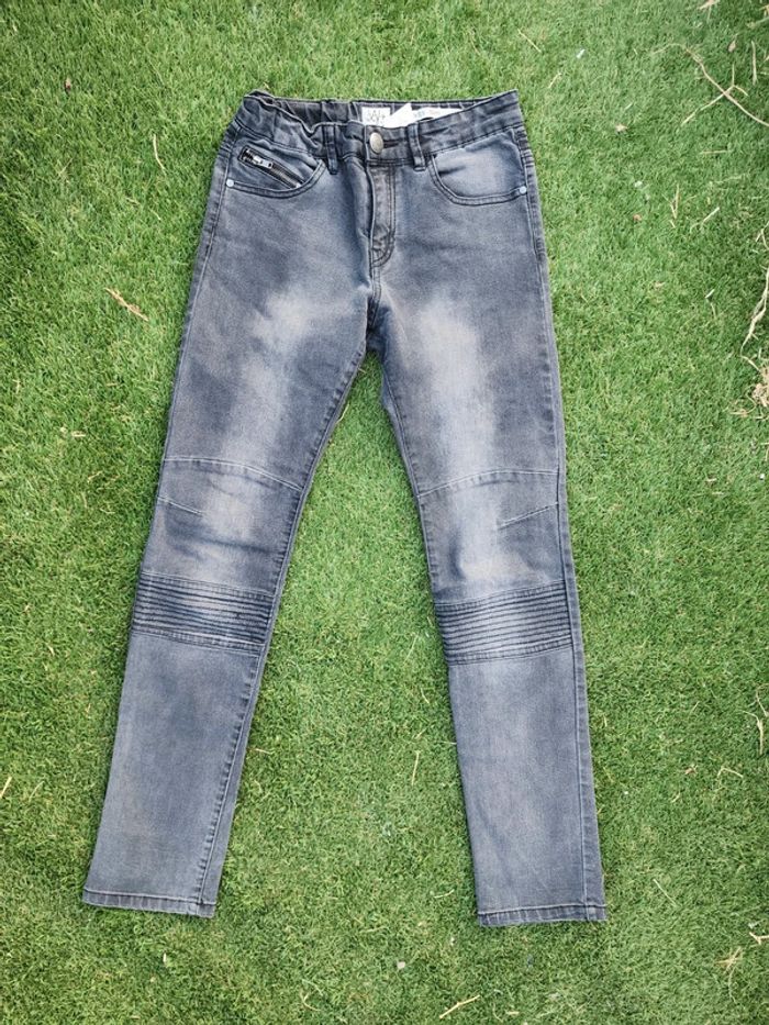 Jean slim gris IKKS ado