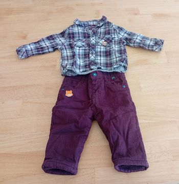 Ensemble Hiver Sergent Major Garçon 6 Mois 