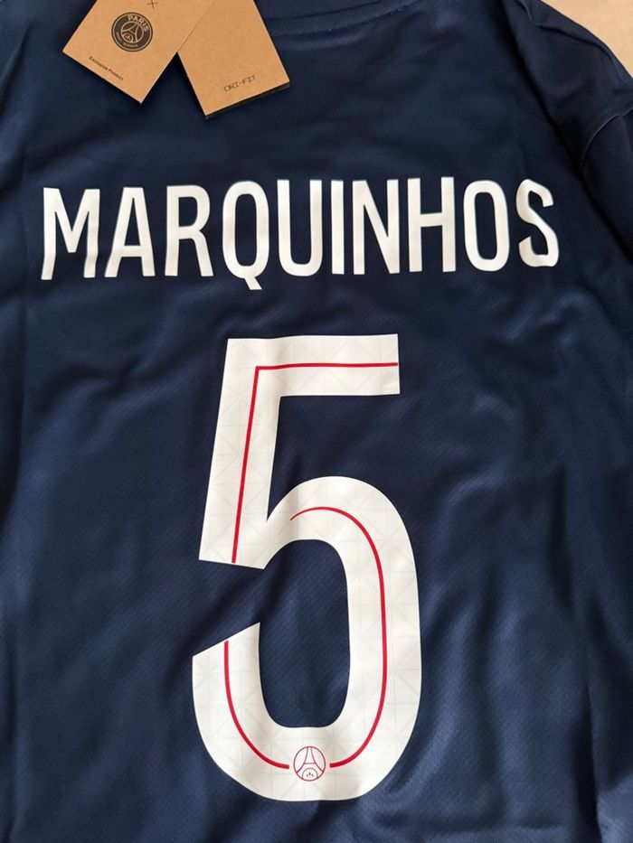Maillot PSG 2025/2026 Marquinhos Badge UEFA Taille M - photo numéro 5
