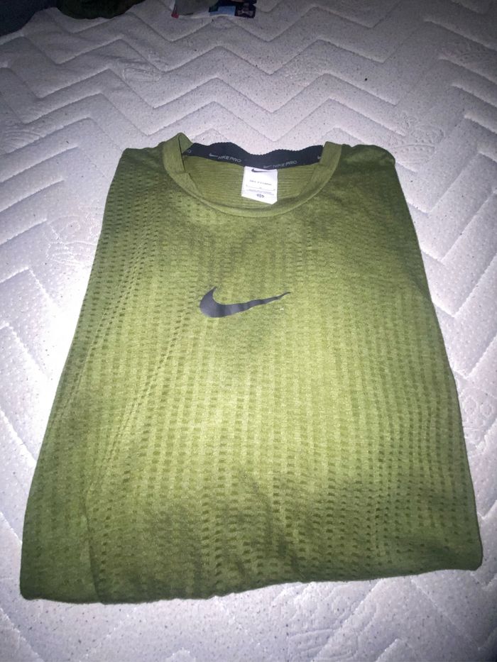 T-shirt  dri-dit vert kaki