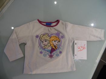 haut de pyjama 2 ans Disney princesse