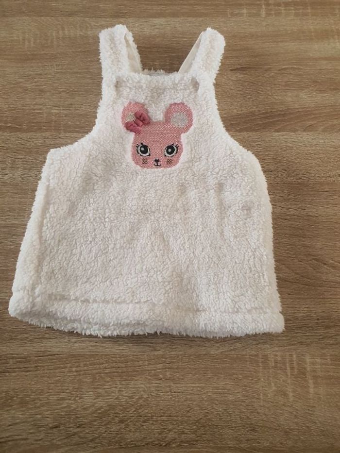 Robe salopette fille