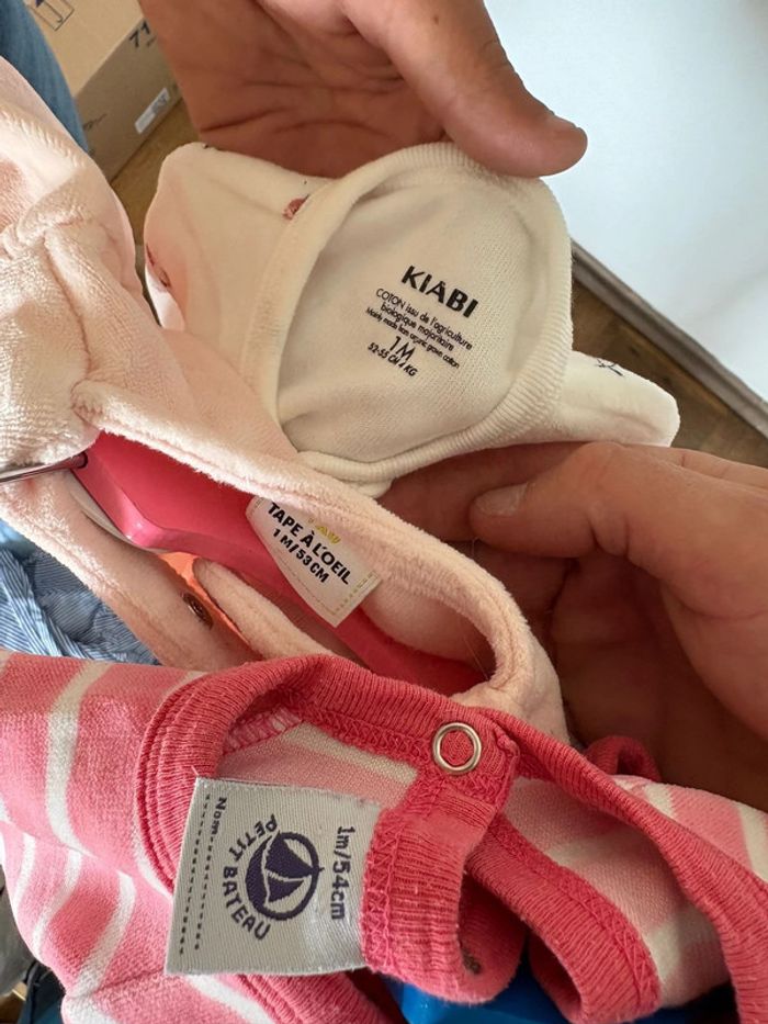 Lot de 3 pyjamas 1 mois - photo numéro 3