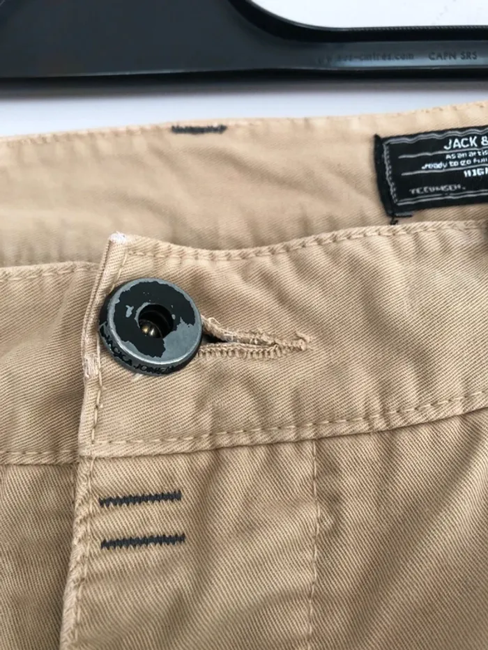 Pantalon beige homme 32/34 Jack & Jones - photo numéro 3