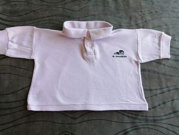 Polo rose 1 an R Passion