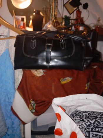 Sac en cuir dégriffé