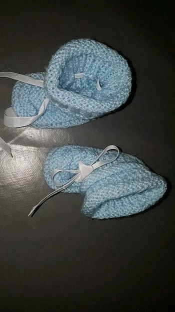 Petit chausson naissance/1mois 0€50 -50% dès 2 achetés