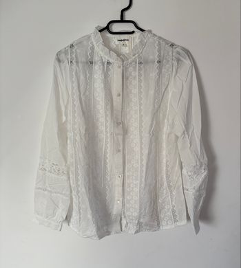 Chemise blanche en coton In April 1986