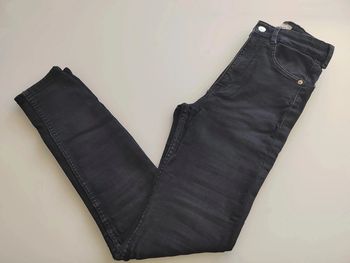 Jean ZARA en tissu super stretch avec taille haute Noir Taille 34