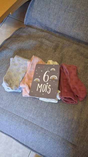 Lot collants 6 mois