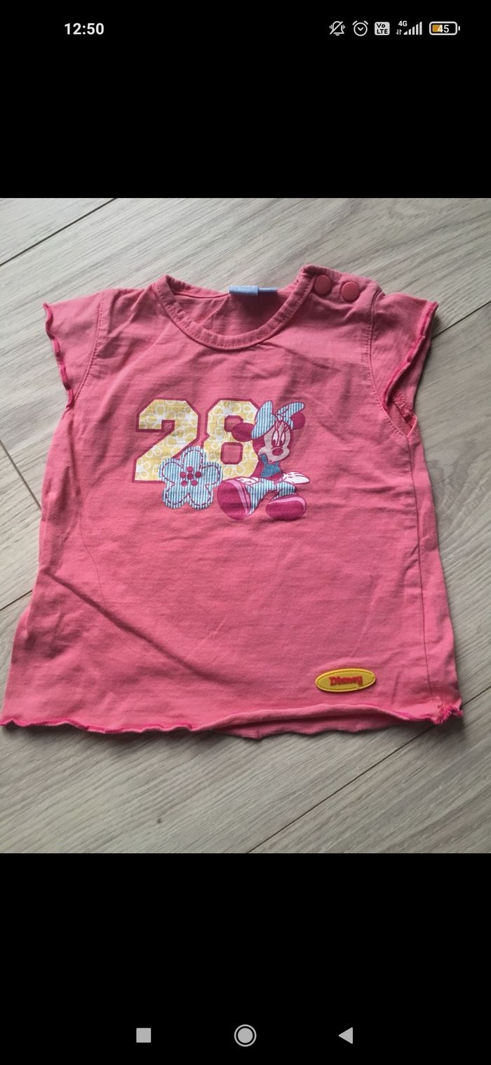 T-shirt Disney en 3 mois
