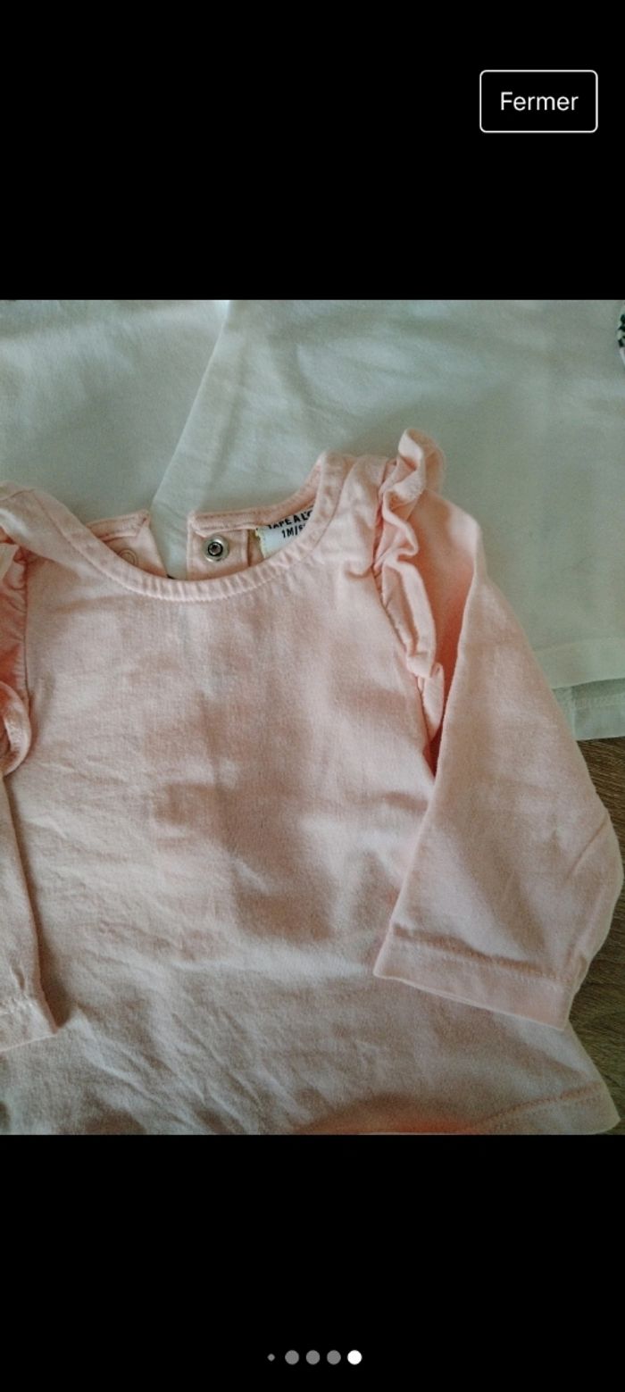 T-shirt bébé fille - photo numéro 7