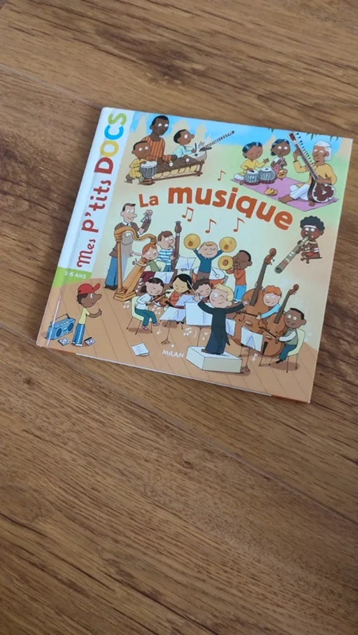 Livre Mes p'tits docs La Musique