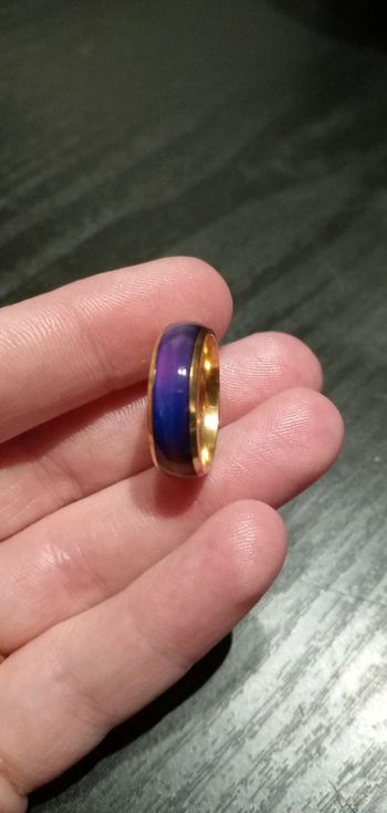 Bague changement d'humeur