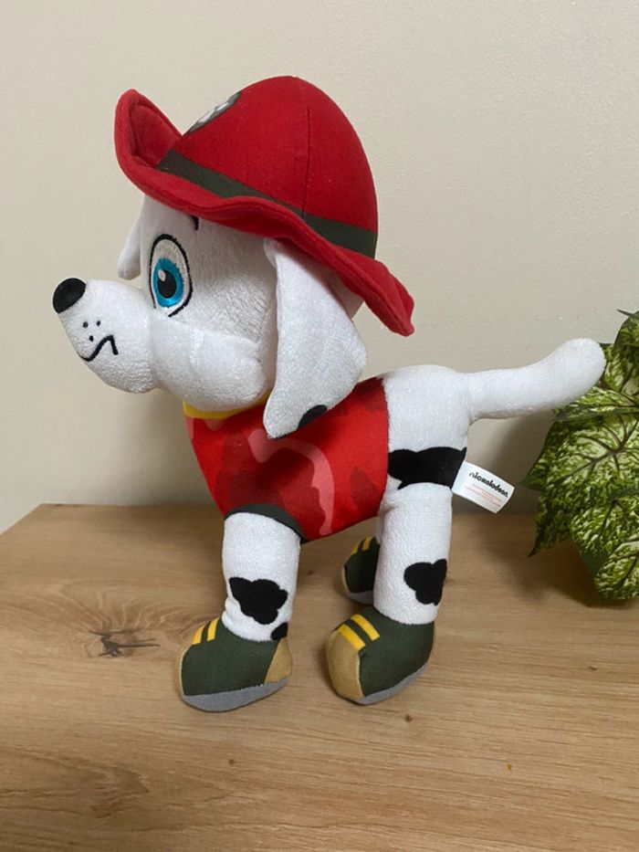Doudou peluche chien Marcus pat patrouille paw patrols - photo numéro 2