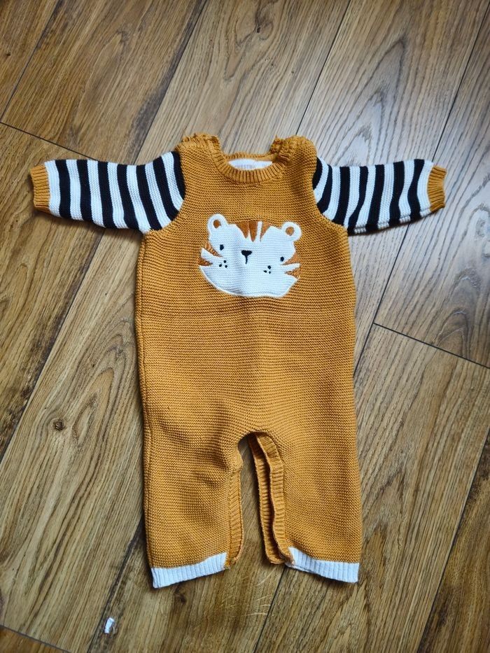 Combinaison style tricot