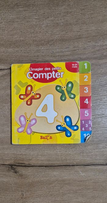 L'imagier des petits : Compter