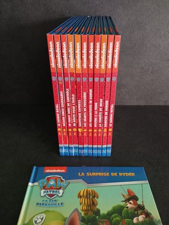 Lot livres pat patrouille
