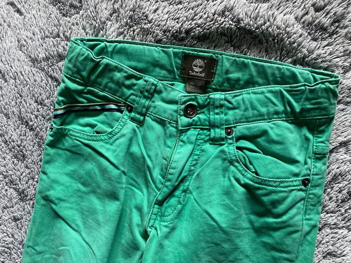 Jeans vert slim fit Timberland - 10 ans - photo numéro 2