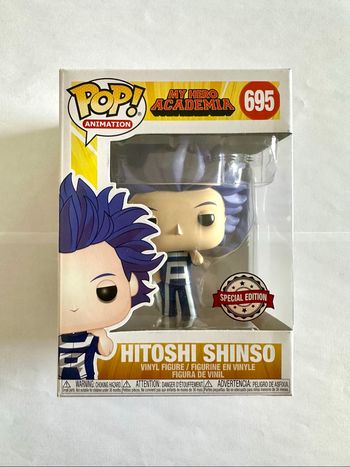 Figurine Funko Pop Hitoshi Shinso numéro 695 My Hero Academia