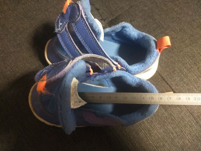 Baskets a velcros Bleu T 26 Domyos decathlon - photo numéro 14