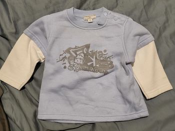 Sweat Kimbaloo bleu ciel