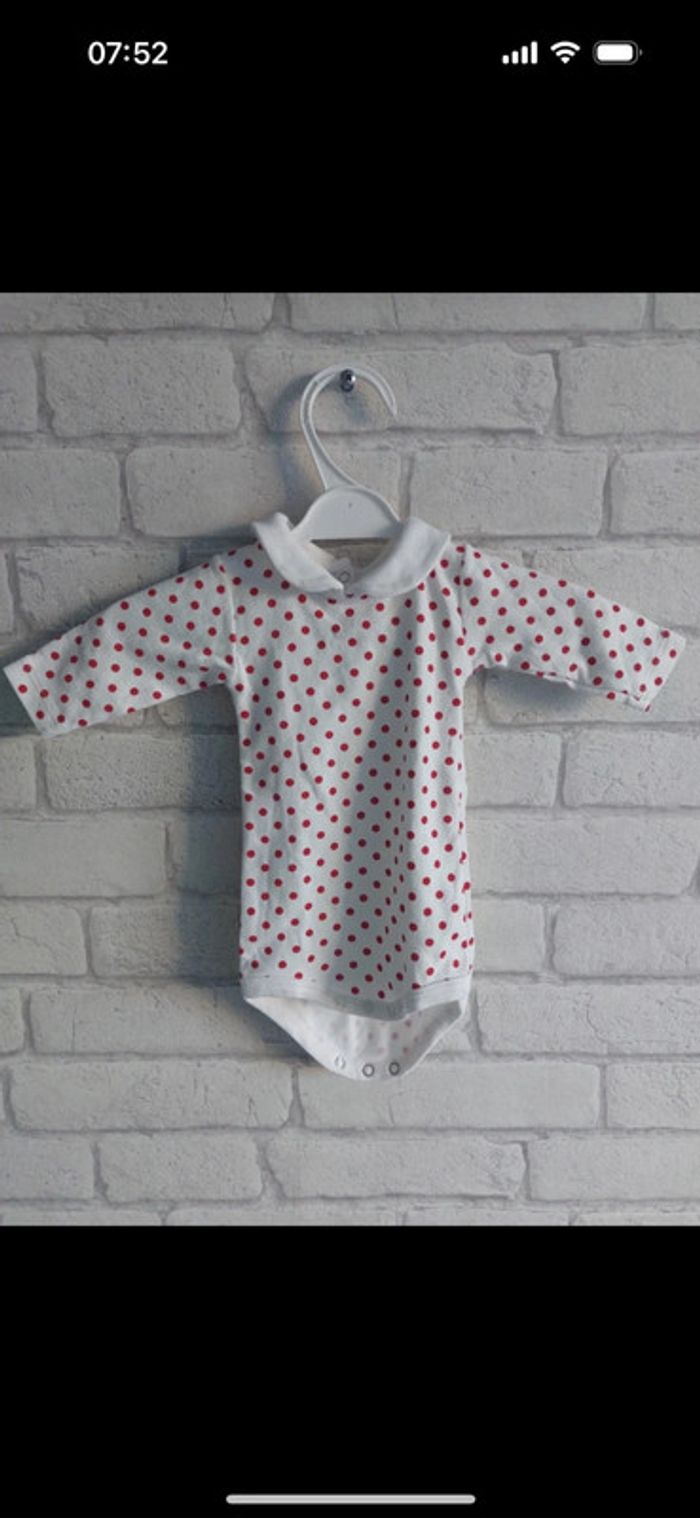 Body Petit Bateau taille 1 mois