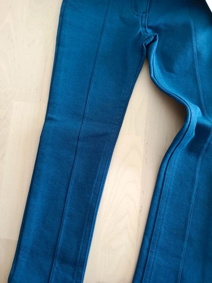 Jean jegging bleu 92cm sergent major neuf - photo numéro 2