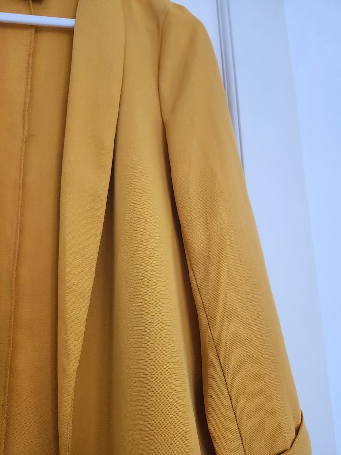 Magnifique blazer moutarde pimkie taille S neuf - photo numéro 5