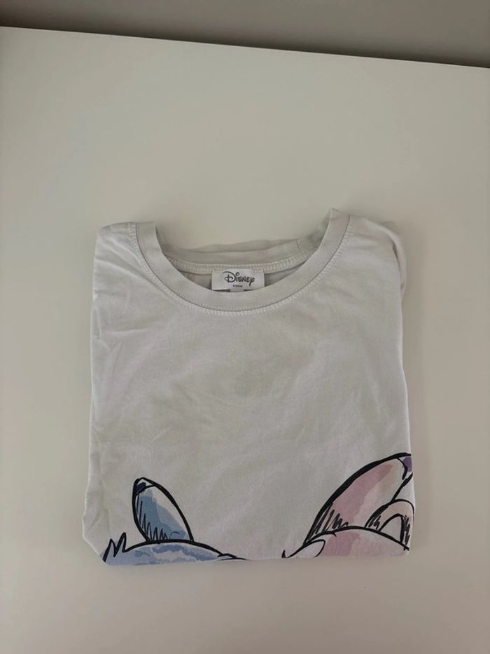 T shirt Stitch et Angel manche courte fille - taille XXS - Disney - - photo numéro 5