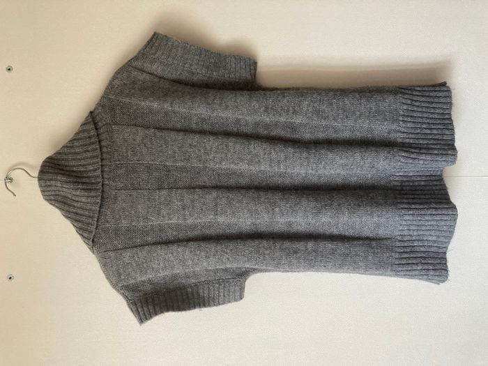 pull long sans manche maille torsadée - photo numéro 2