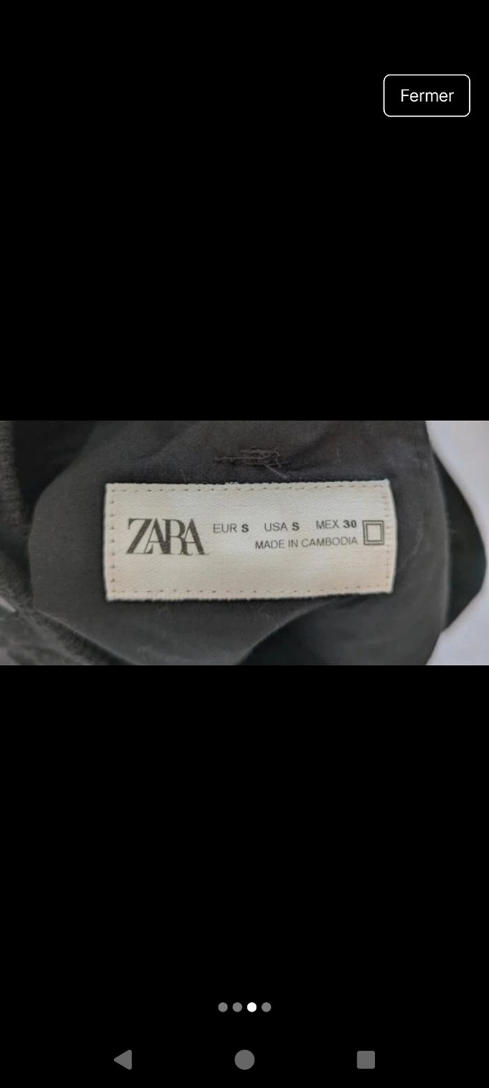 Pantalon Zara homme  taille S - photo numéro 3