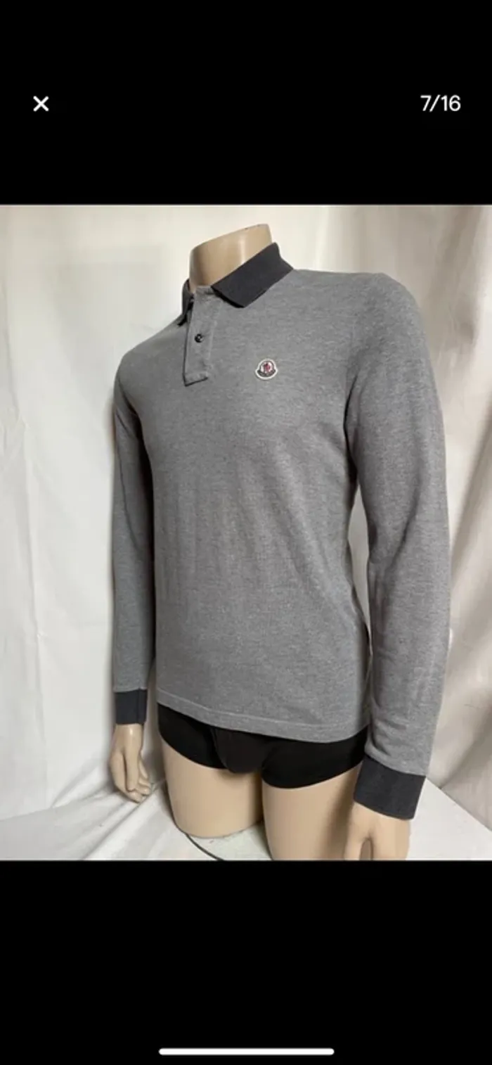 Moncler polo manches longues - photo numéro 4