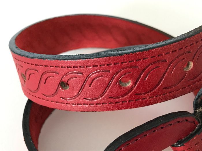 Ceinture Rouge Foncé - photo numéro 2