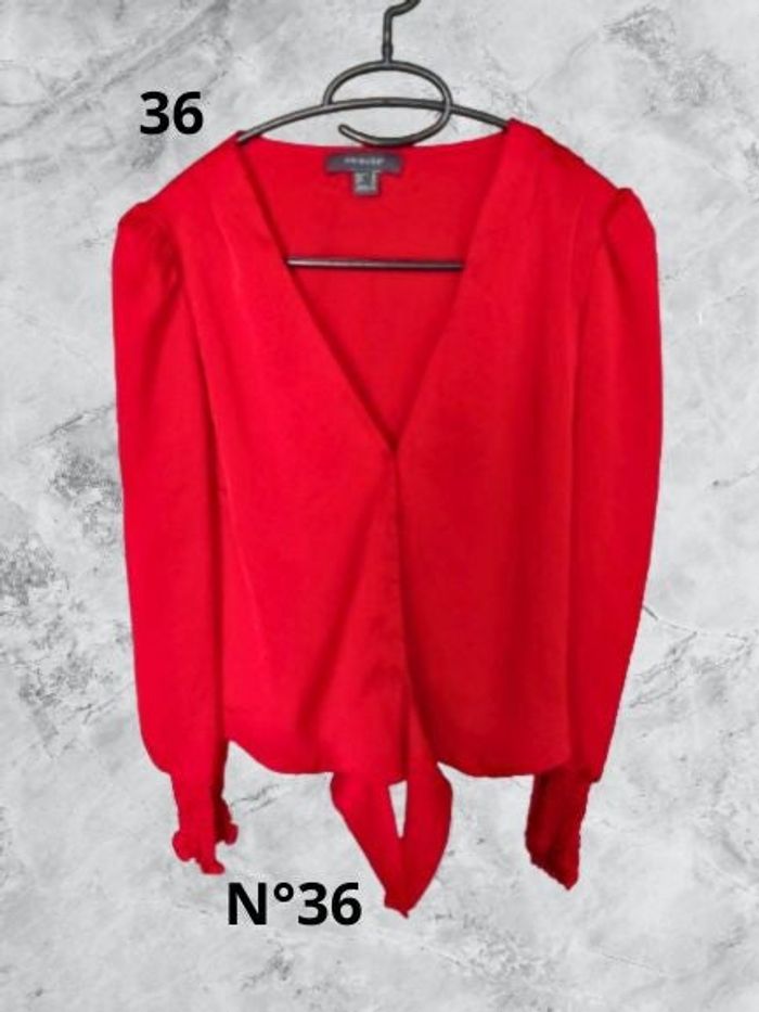 N°36 Cache cœur rouge T36. Primark.