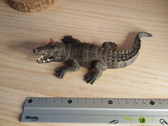 Schleich crocodile Alligator Figurine animal de la savane - photo numéro 7