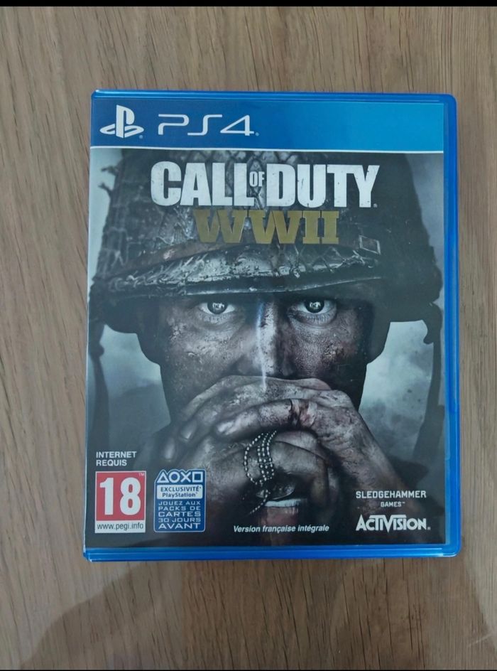 Jeu PS4 Call of duty WWII