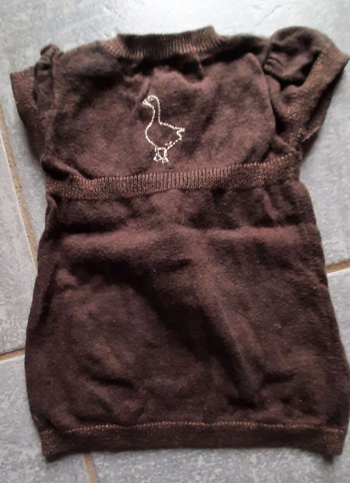 Robe pull grain de blé 3mois - photo numéro 2