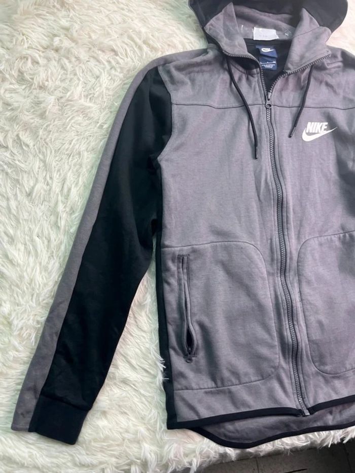 Veste Nike vintage grise S 410 Y2K