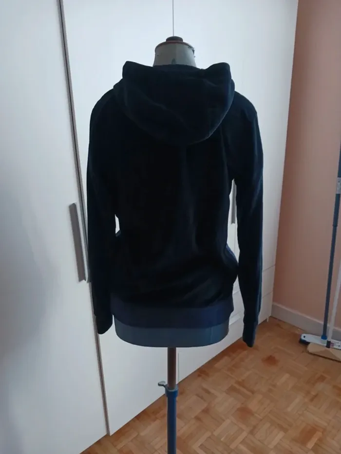 Gilet à capuche homme effet velours Ellesse - photo numéro 4