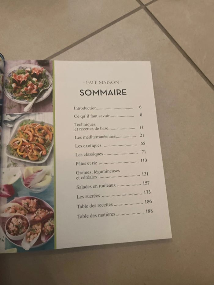 Livre de recettes Salades - photo numéro 3