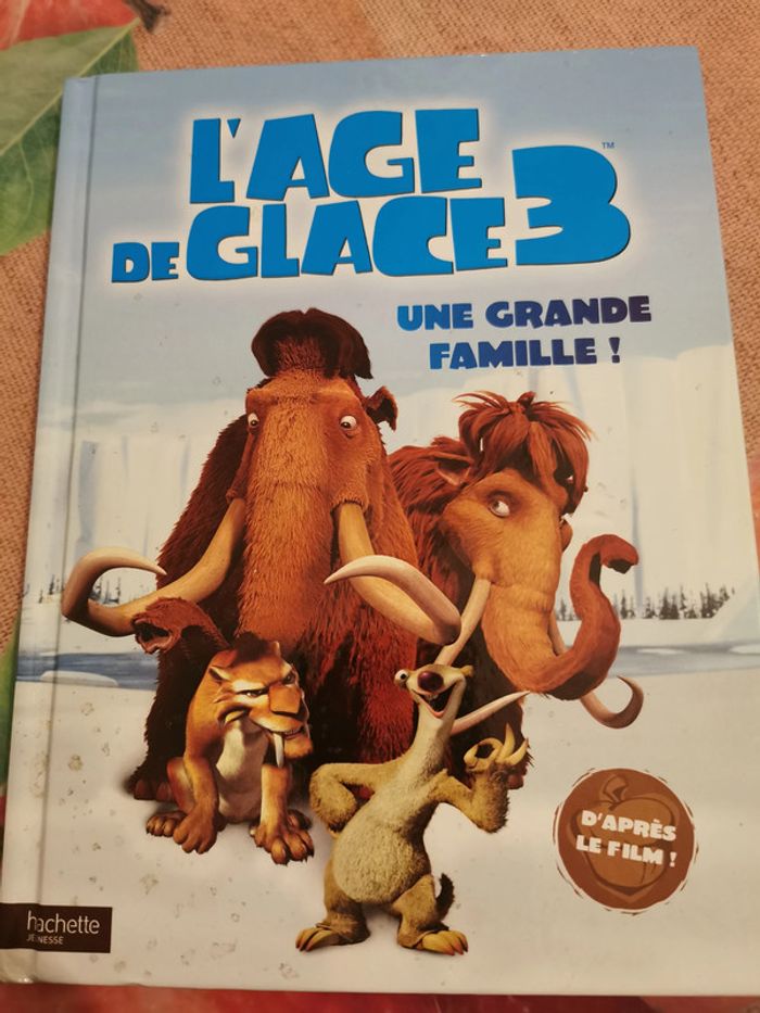 livre l'âge de glace 3