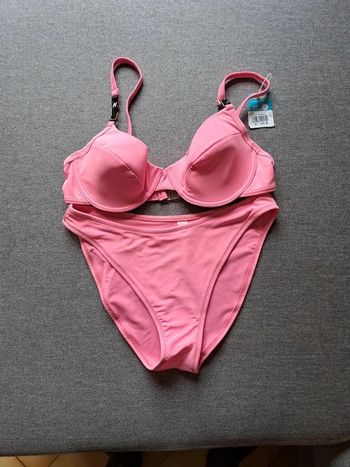 Maillot de bain rose en M