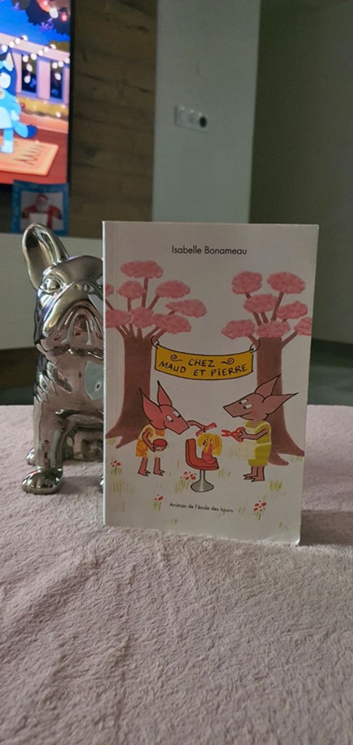 Livre enfant chez maud et Pierre