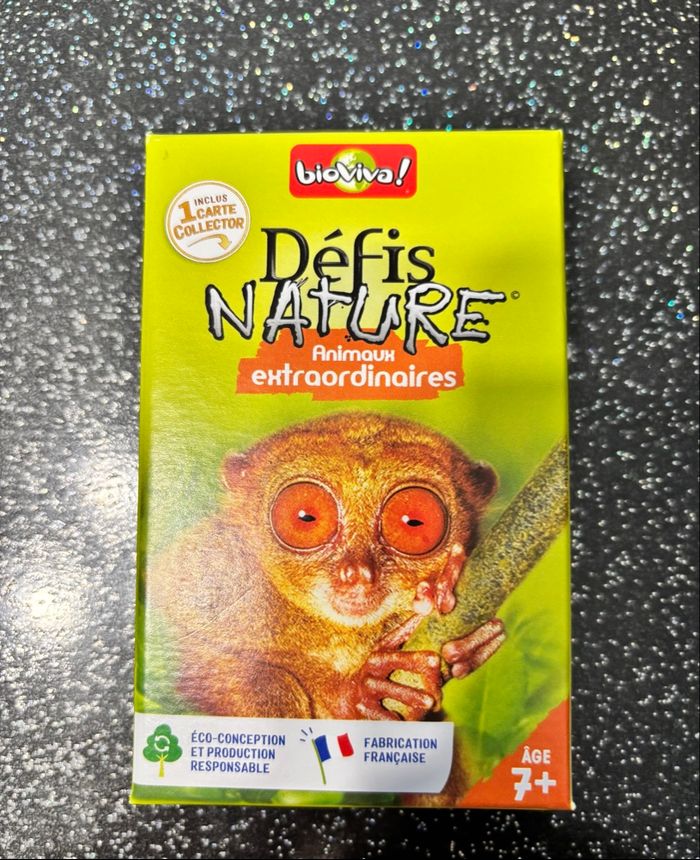 Bioviva - Défis nature - animaux extraordinaires avec une carte collector