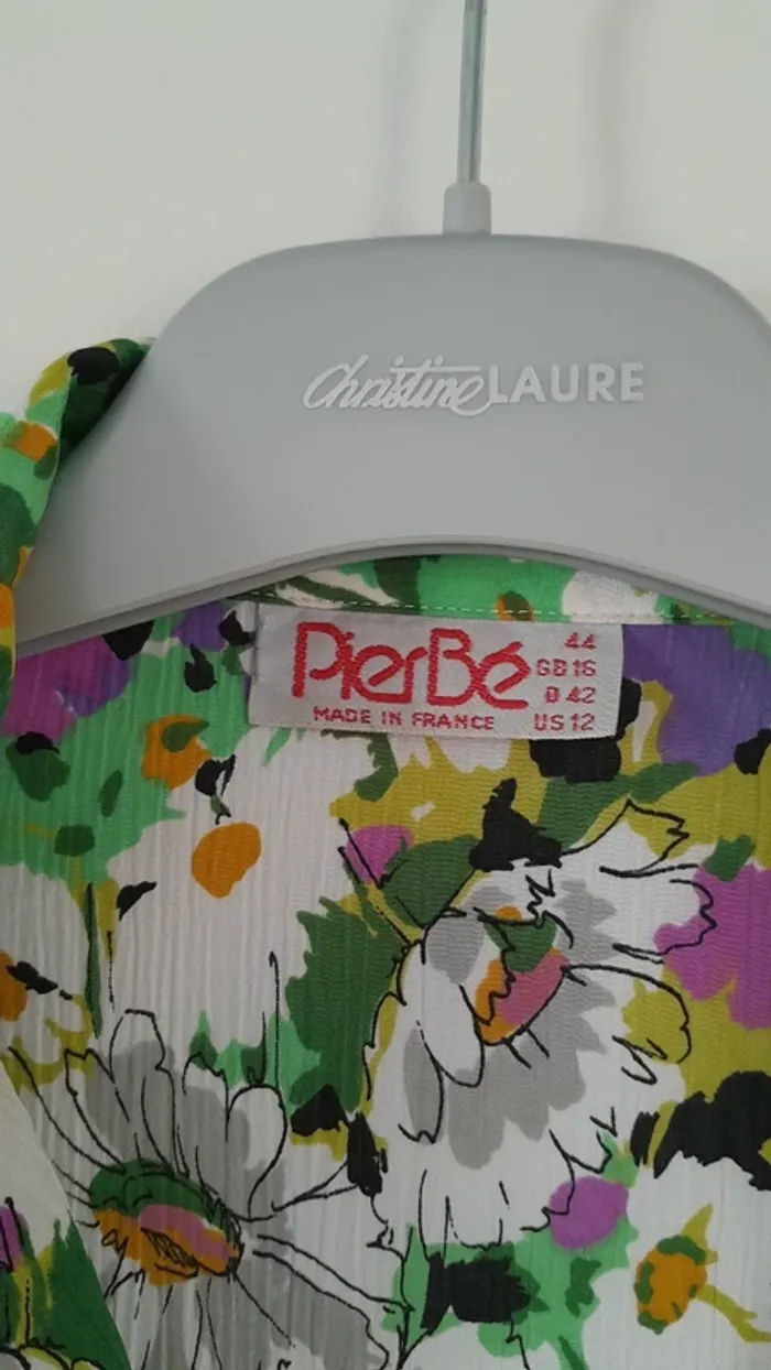 Blouse multicolore Pierbé 44 - photo numéro 2