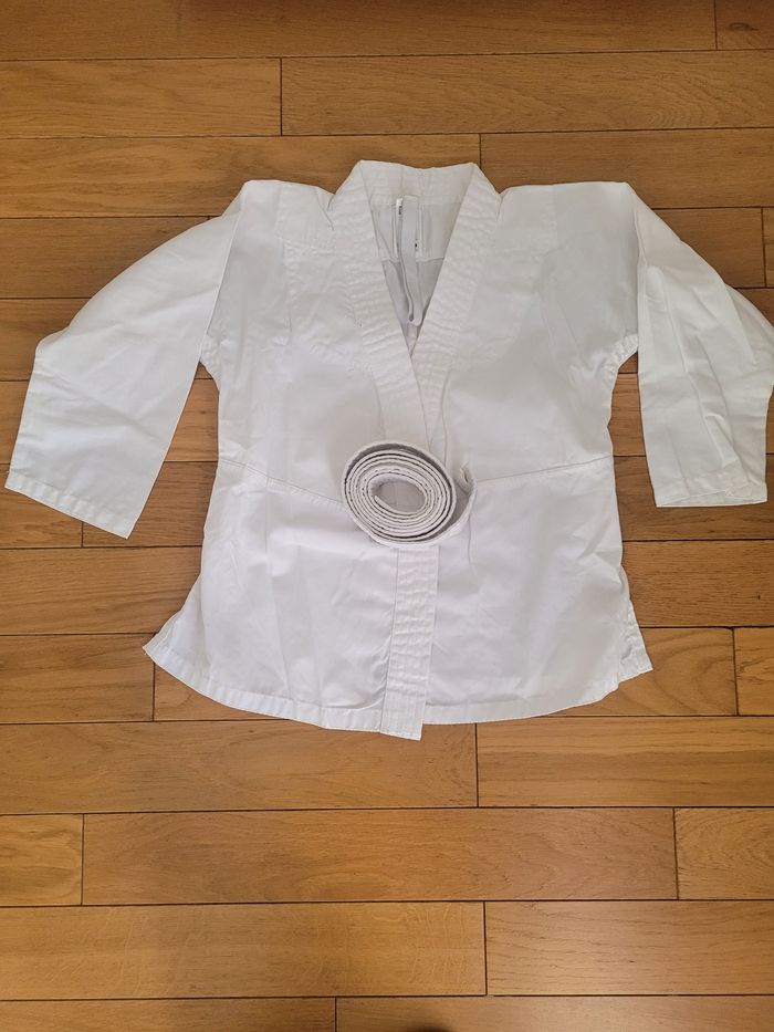 Kimono blanc décathlon - photo numéro 2